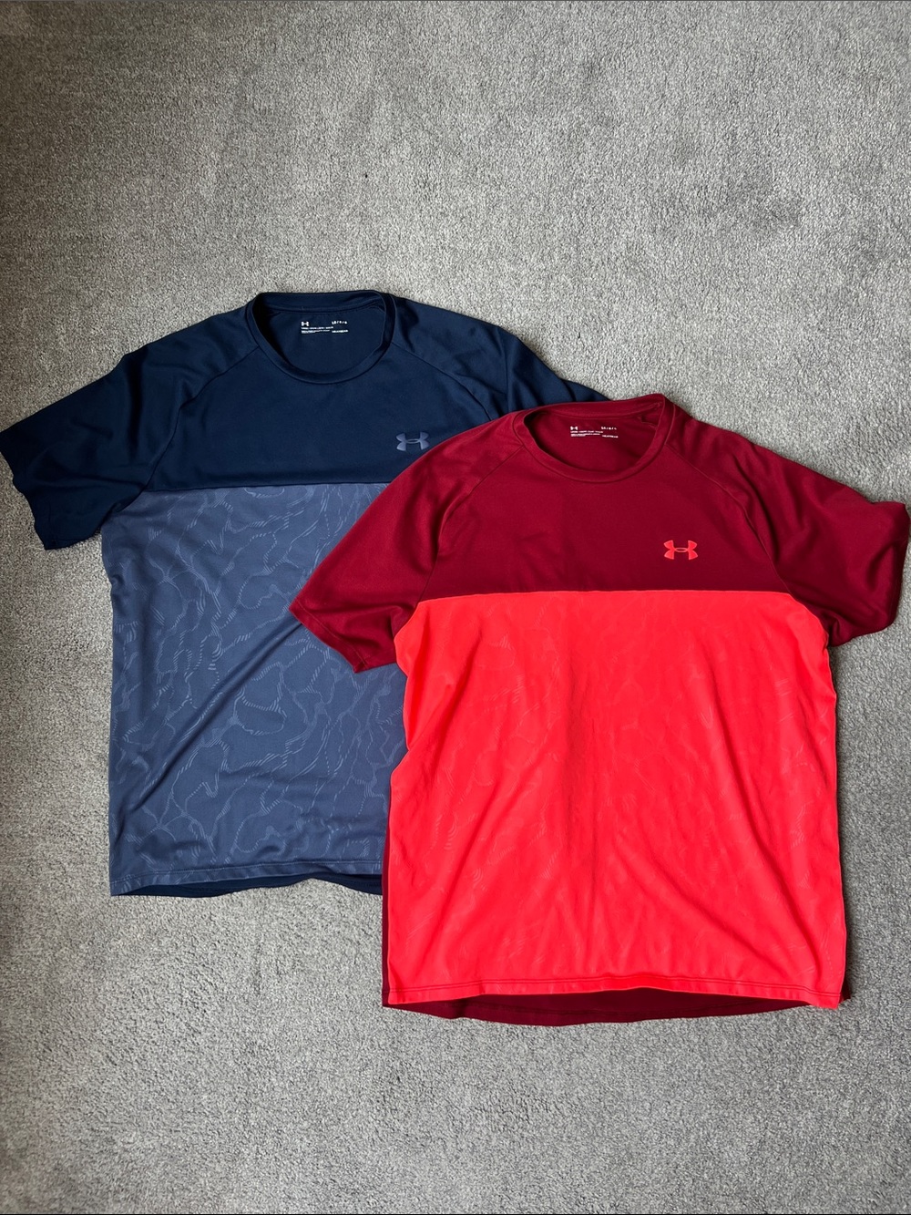 Under Armour men’s LG heatgear 2 shirt bundle